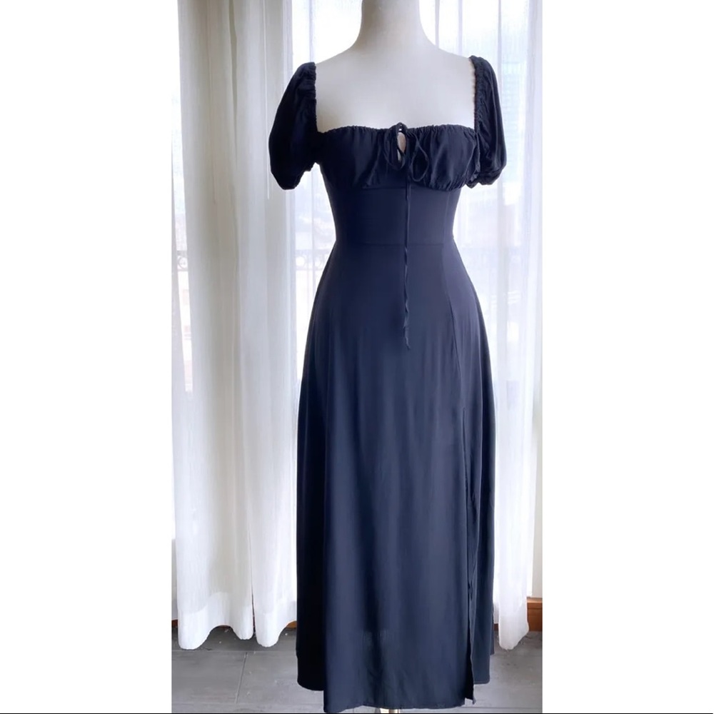 Maxi Dress w/ Slit - Picture 5 of 7